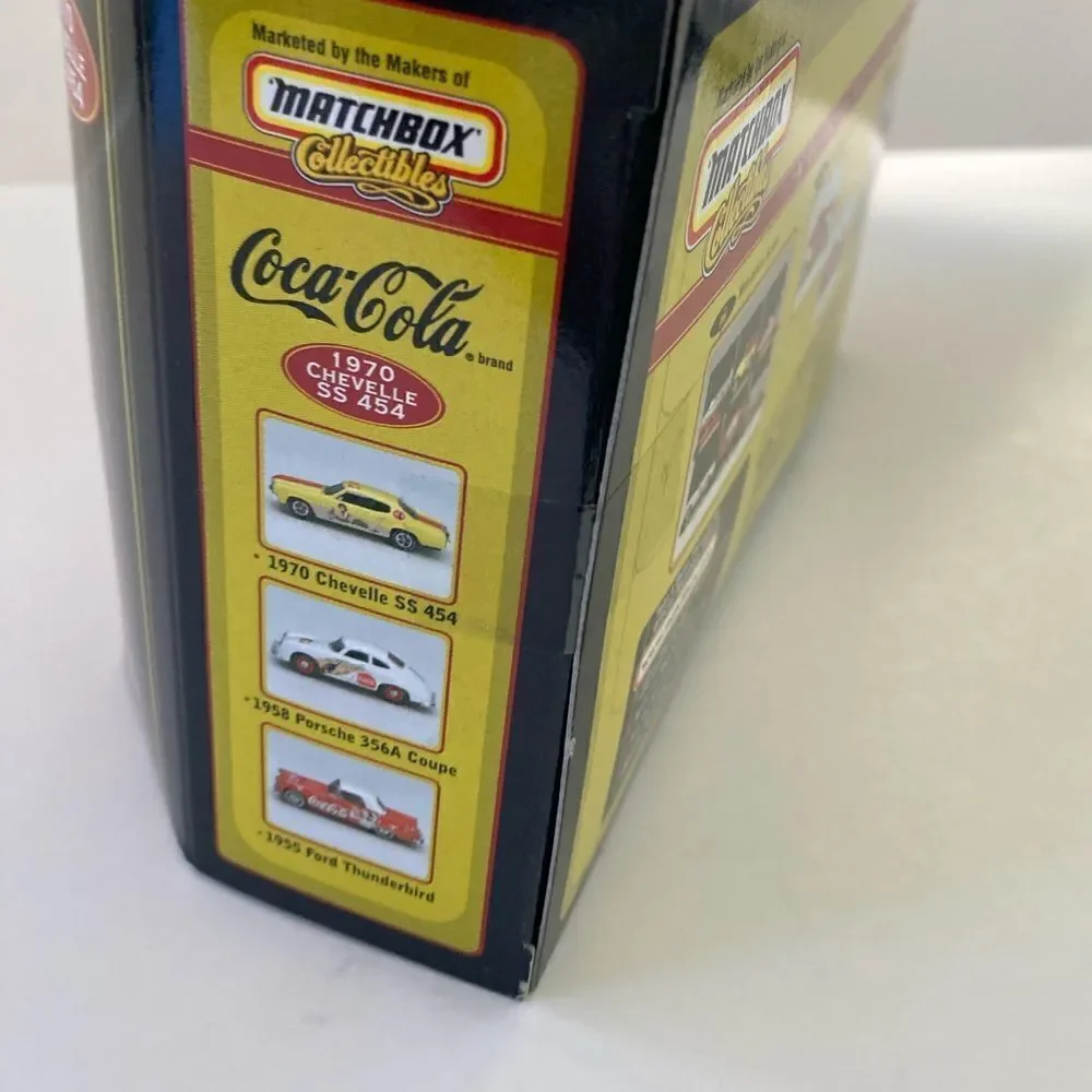 Vintage Matchbox Collectibles Coca-Cola 1970 Chevelle SS 454 Diecast NIB
